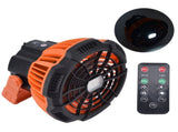Camping Fan with Light Silent USB Charging 180&deg Rotation Portable Hook Design 5 LED Fan for Tent V1294-YM0523-3113220048711