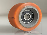 Dryer Support Roller Bearing 70298701P 70298701 10PCS For Alliance Huebsch Speedqueen IPSO 70568201 V1258-DP02-C-2001
