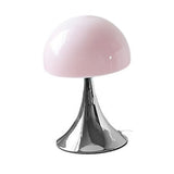 Mushroom Shape Table Lamp Glass Iron Warm Light USB Modern Bedside Nightstand Lamp for Bedroom V1294-YM0901-3119240068911