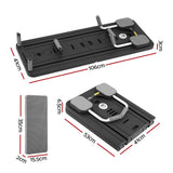 Everfit Pilates Board Foldable Reformer Multi Functional Exercise Trainer Black ABD-BOARD-4IN1-BK