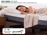 Therapedic Kinetic Advance Adjustable Queen Bed Base with Head Tilt ADJ-BED-KAD-QN