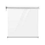 Instahut Outdoor Blinds Transparent Roll Down Awning Window Shade 1.5X2.4M AWN-B-DOWN-PVC-15