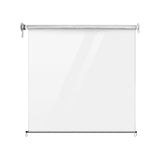 Instahut Outdoor Blinds Transparent Roll Down Awning Window Shade 1.5X2.4M AWN-B-DOWN-PVC-15