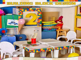 Glenmal 3roll 65.6 Feet Building Block Bulletin Borders Classroom Borders Colorful Bulletin V1258-DP02-C-1131