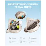 Crossbody Lightweight Multifunctional Waterproof Tennis Racket Bag for Men and Women Suitable for V1308-DSZKI-466-2