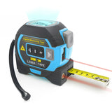 60m Laser Measure, Cross-line Laser Level, 5m Tape Measure Blue V1181-HO0305-BL