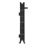 Single Folding Security Gate, Lockable Scissor Gate with 360 degree Swivel Casters, Outdoor V952-GZDZDAQM5157HX49X001V0