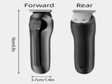 6 in 1 Black Mutifunctional Mens Hair Clipper Set with 6 Safe Heads, Styling Accessories and Storage V888-ELOSUNG55184