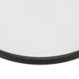 Round Ceiling Light LED Full Color Dimming Smart RGBCW RF Remote Control Black Frame Ceiling Light V1294-YM0901-3119230135511