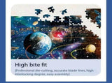 2 PCS 1000 Piece Jigsaw Puzzle for Adults Animal & Landscape Art Design, Stress Relief Brain Game V888-ELOSUNG50178