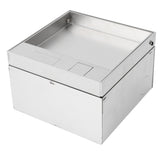 Recessed Flat Hidden Socket Kit Professional American Style Stainless Steel Waterproof Floor V1294-YM0901-3114240047411