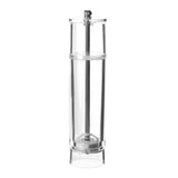 Transparent Manual Pepper Mill Refillable Design Adjustable Grind for Home and Restaurant V1370-AZ4-20729