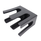 Cup and Lid Holder Plastic Straight 2 Compartments Black Paper Holder Organizer for Disposable V1294-YM0717-3118220187211