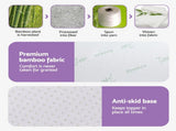 Giselle 8cm Memory Foam Mattress Topper Lavender Infused Bamboo Cover 7-Zone Queen MATTRESS-TOP-7Z-8LA-Q