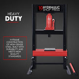 Shop Press - 10 Ton Hydraulic Standard V379-10TSHPPRSS0001