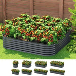 Green Fingers Garden Bed 9 In 1 Modular Planter Box 40CM height GARDEN-AG-MOD-30060