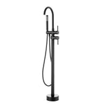 Freestanding Bathtub Faucet, Floor Mount, Freestanding Tub Filler, Shower Mixer Taps, Two Water V952-GHKSLTSYXYGH0IJXEV0