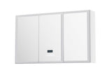 Bathroom Mirror Cabinet LED Light 900x720mm Medicine Wall Storage BV-MC-LED-TD01-WH