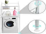 CARLA HOME 3-Tier Over Washing Machine Storage Rack for Laundry Room Space Saving, Towels, Detergent LSB-36231