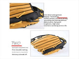 Double Layer Cowhide Baseball Glove, Softball Glove 12.5Inch, Suitable for Adult V1370-AZ4-11649