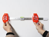 Picture Frame Hanging Balance Ruler Nail Positioning Angle Measurement Level Calibration V1232-XKPHC-001