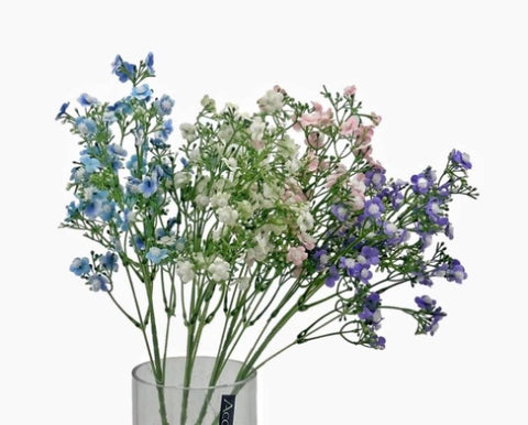 bulk 24 Artificail Babysbreath Spray 4 Assorted 15x68cm V637-AFL35153