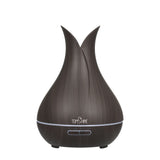 Tomshine Ultrasonic Aroma Essential Oil Diffuser 400ML Mist Air Humidifier Wood Grain BPA Free V1294-YM0901-L1594US
