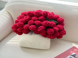 99 Roses Hand-Crocheted Bouquet Blanket A Versatile Emblem of Eternal Romance, Offering Gentle V1232-MGHT006