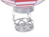 Hot Air Balloon Solar Lantern Decorative Solar Hanging Light with Candle Holder for Courtyard Garden V1294-YM0901-3111240205011
