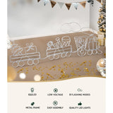 2.1M Christmas Lights 631 LED Train Motif Light Decorations Jingle Jollys XMAS-MOT-D-TRAIN-MC