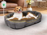 PaWz Electric Pet Heater Bed Heated L Grey Large PT1136-L-GY_NZ