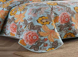 100% Cotton Golden Meadow Floral Coverlet Bedspread Set V745-MMPAC060968Q13U