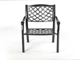 Fiji Metal Outdoor Dining chair with cushions V231-CAC-601 1 PAIR