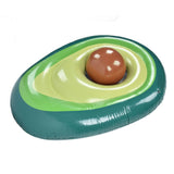 Avocado Pool Float PVC Inflatable Pools Raft Lounger Beach Floaty Party Toys with Ball V1294-YM0523-3111220013311