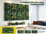 Gardeon 4PCS Artificial Plant Wall Panels 40X60CM Boxwood Panel Backyard Hedge Grass Backdrop Green PWP-40X60-YE-4X