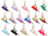16PCS Mini Tumbler Keychain Set, Chapstick Holder Cup Accessories, Cute Charms Lip Balm Holder V1369-AZ3-W-08781