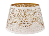 Lamp Shade E27 E26 White Carved Flower Pattern Iron Modern Design Easy Installation Bulb Shade for V1294-YM0706-3119230133111