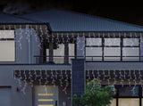 960 LEDs Snowing Icicle Lights available in 4 Colors - Warm White V720-XB0137WW
