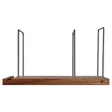 Vinyl Record Storage Holder Adjustable Solid Wood Record Stand for Albums 50-75 LP Vinyl Rack V1294-YM0901-H49311WO