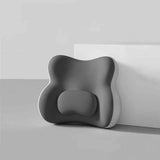 Carrot Hooded Blanket with Grey Memory Foam Lumbar Support Pillow, Cozy Wearable Throw Blanket and V888-ELOSUNG54180