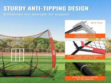 7x7 ft Baseball Softball Practice Net, Portable Baseball Training Net for Hitting Catching Pitching, V952-77YCDPJXLW77Z9CFSV0
