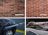 Pressure Washer Extension Wand, 10 Pack Power Washer Lance with 6 Atomization Nozzle Tips,1 Gutter V1258-DP02-C-151