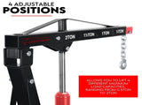 2 Ton Hydraulic Engine Crane Folding Hoist Stand Mobile Lifter Workshop Lift V379-2TFLDCRANE