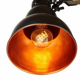 Wooden Large Floor Lamp Industrial Retro Modern Adjustable Light - Matte Black V563-75090