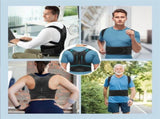 Posture Corrector, Back Brace for Men Women, New Version Lumbar Support for Posture Improving V1370-AZ4-18568