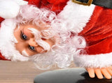 Christmas Ornaments Ornaments for Tree Christmas Decorations Upside-down Street Dance Santa Claus V1192-AZ-W-33625