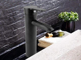 Stainless Steel Black Basin Mixer Tap Hot Cold Washbasin Sink Faucet for Bathroom Toilet V1294-YM0727-JY12687