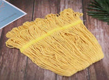 Water Absorbing Mop Cloth Yellow Simple Design for Many Surfaces 1Pc V1366-AZ2-W-22100