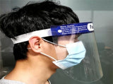 24x Safety Full Face Shield Clear Glasses Anti-Fog Eye Protector Shop Dental V563-FS-1_24PCS