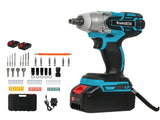 Traderight Impact Wrench 21V Cordless,73pcs,550Nm 2x4.0Ah HW0271